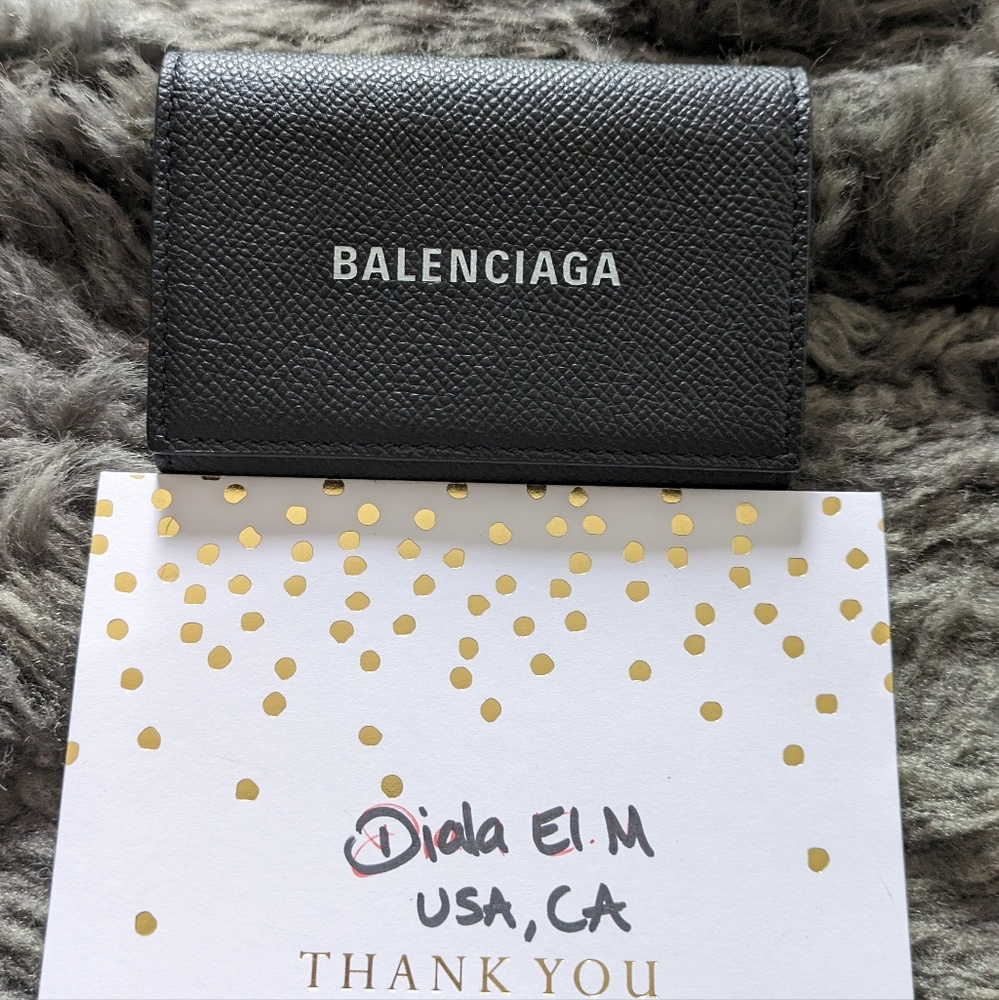 Balenciaga Card Holder. - Picture 3 of 5